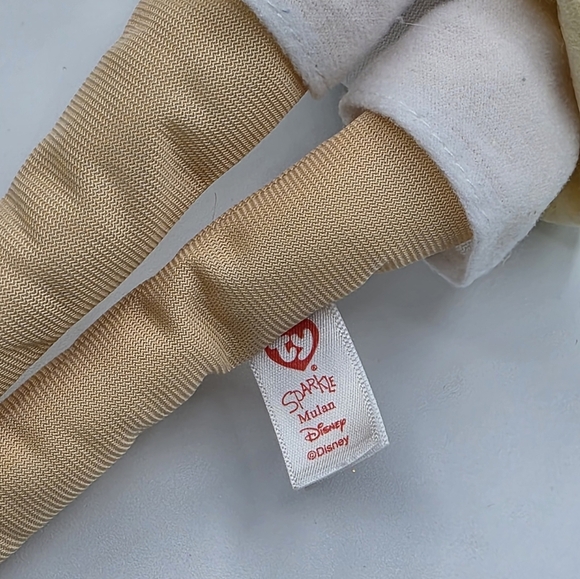 Ty Beanie Babies Disney Princess Mulan Sparkle Plush Doll - Picture 8 of 9